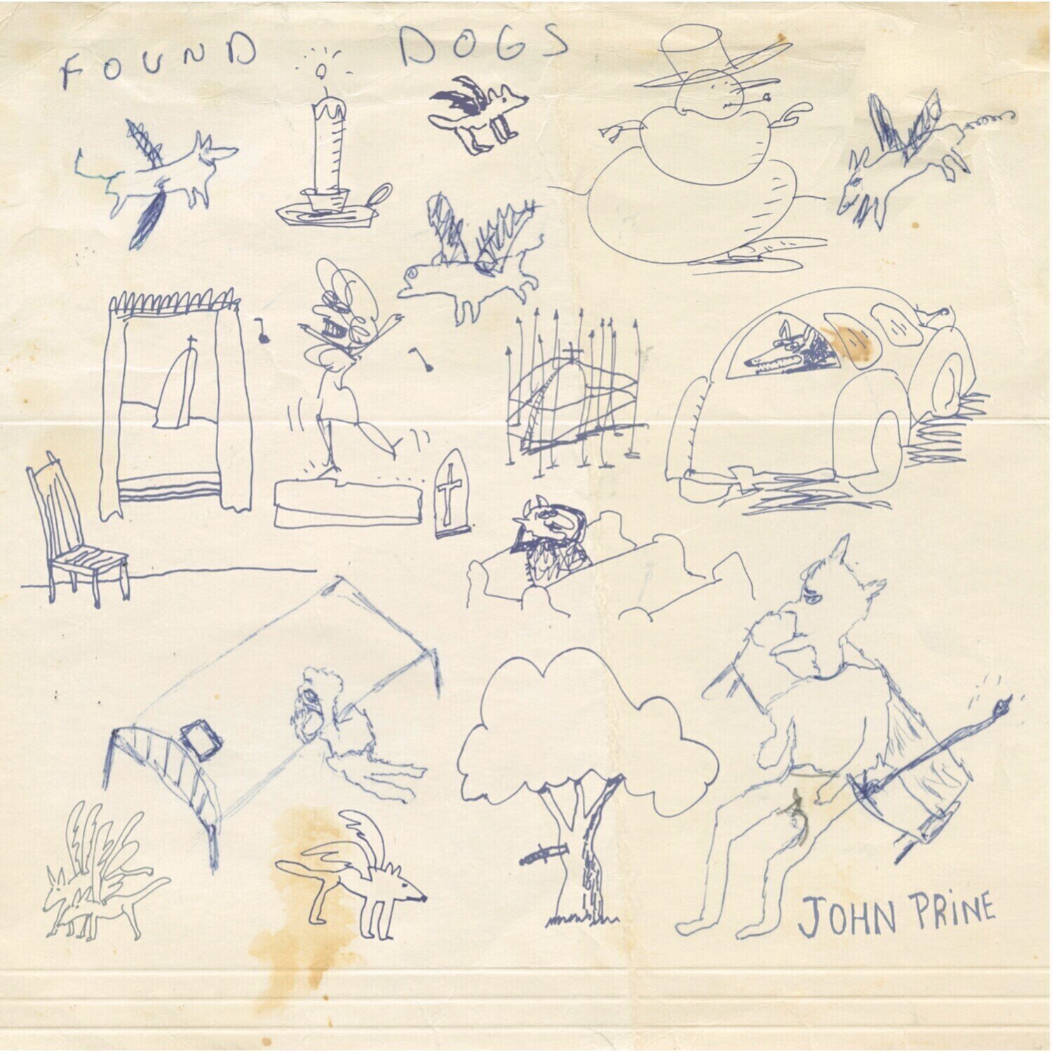 Disque vinyle John Prine - Found Dogs (Remastered) (30th Anniversary Edition) (LP)
