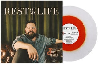 Schallplatte Dave Fenley - Rest Of My Life (White/Orange Haze Coloured) (LP)