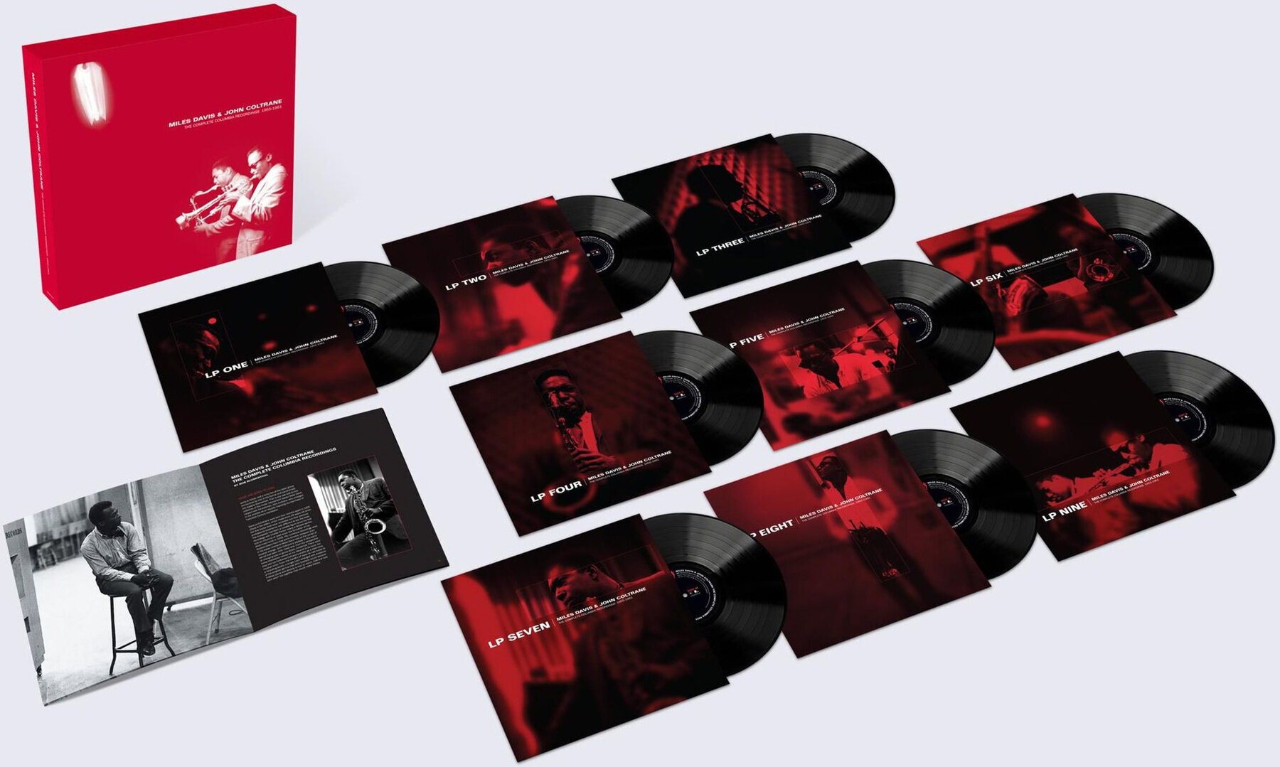 LP ploča Miles Davis & John Coltrane - The Complete Columbia Recordings 1955-1961 (Reissue) (Box Set) (9 LP)