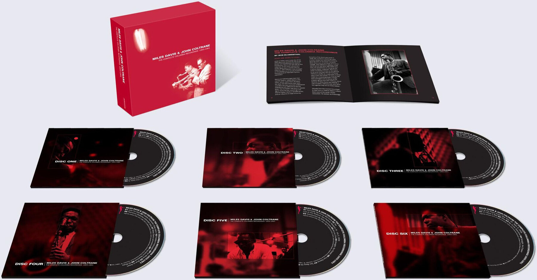 Music CD Miles Davis & John Coltrane - The Complete Columbia Recordings 1955-1961 (Reissue) (Box Set) (6 CD)