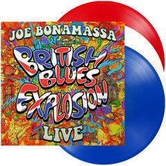 Schallplatte Joe Bonamassa - British Blues Explosion Live (Reissue) (Gatefold) (Red/White/Blue Coloured) (180 g) (3 LP)