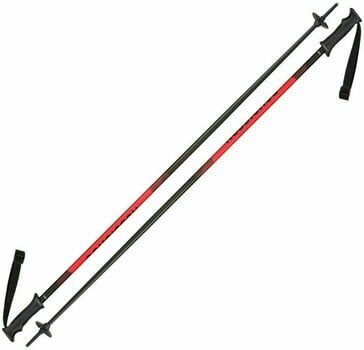Ski Poles Rossignol Tactic Black/Red 115 cm Ski Poles - 1