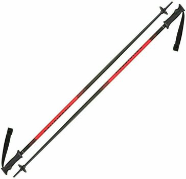 Ski Poles Rossignol Tactic Black/Red 120 cm Ski Poles - 1