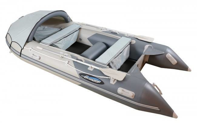 Oppustelig båd Gladiator Oppustelig båd C330AD 2022 330 cm Dark Grey-Light Grey