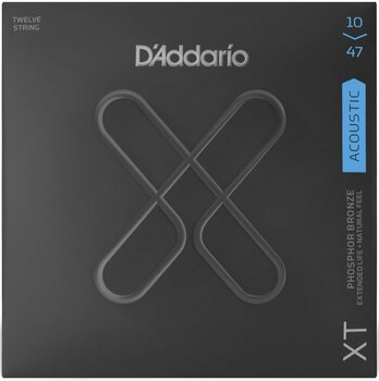 Akusztikus gitárhúrok D'Addario XTAPB1047-12 - 1