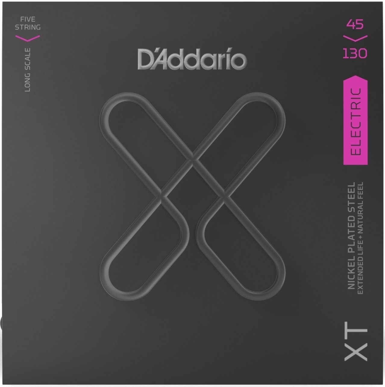 Struny pro 5-strunnou baskytaru D'Addario XTB45130