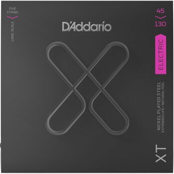 Struny do gitary basowej 5-strunowej D'Addario XTB45130 - 1
