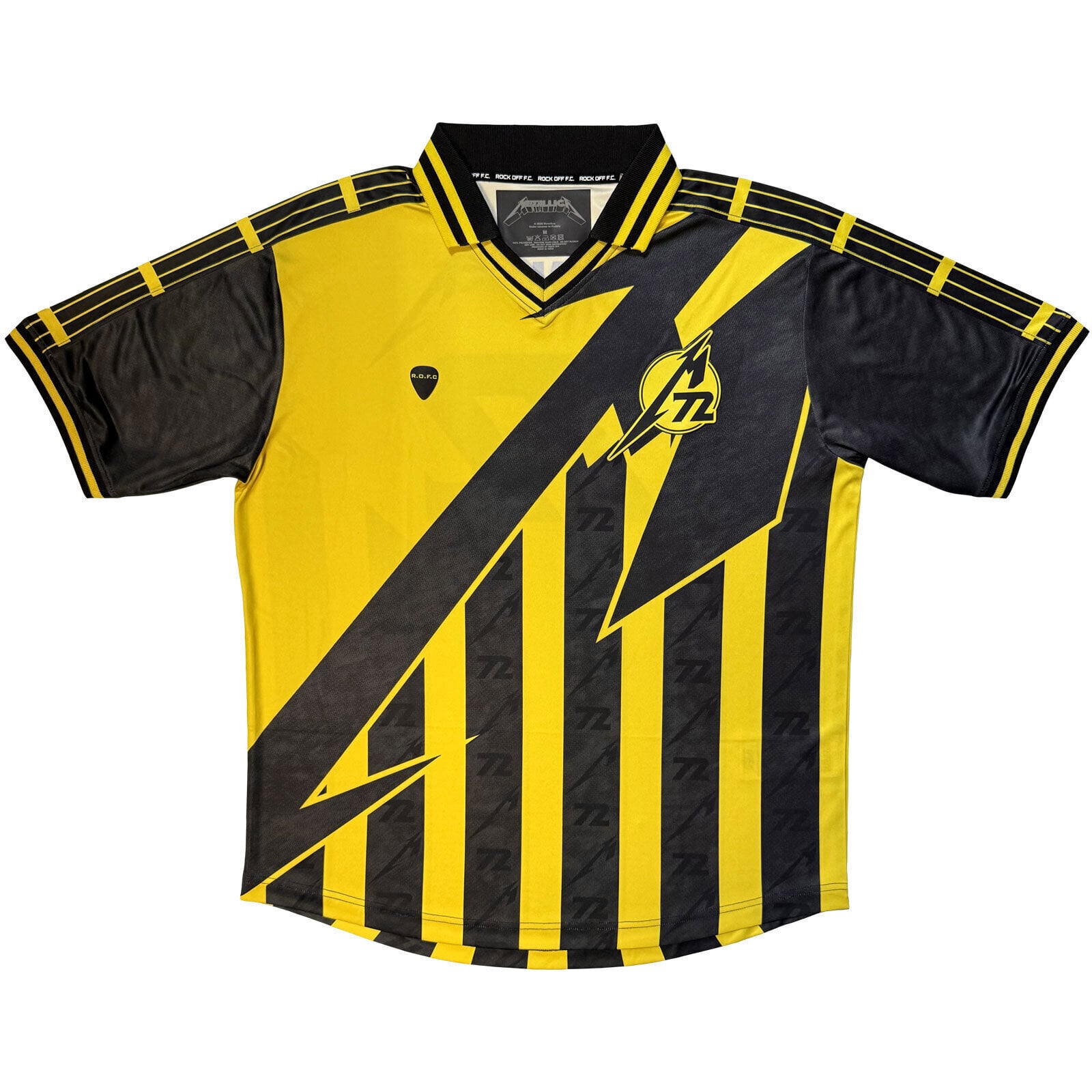 Tricou Metallica 72 Seasons (All Over Print) Black & Yellow S Tricou