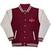 Jacket Slipknot Jacket 9 Point Star (Back Print) Maroon Red & Grey XL