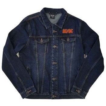 Chaqueta AC/DC Chaqueta About To Rock (Back Print) Denim Blue M - 1