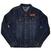 Chaqueta AC/DC Chaqueta About To Rock (Back Print) Denim Blue M