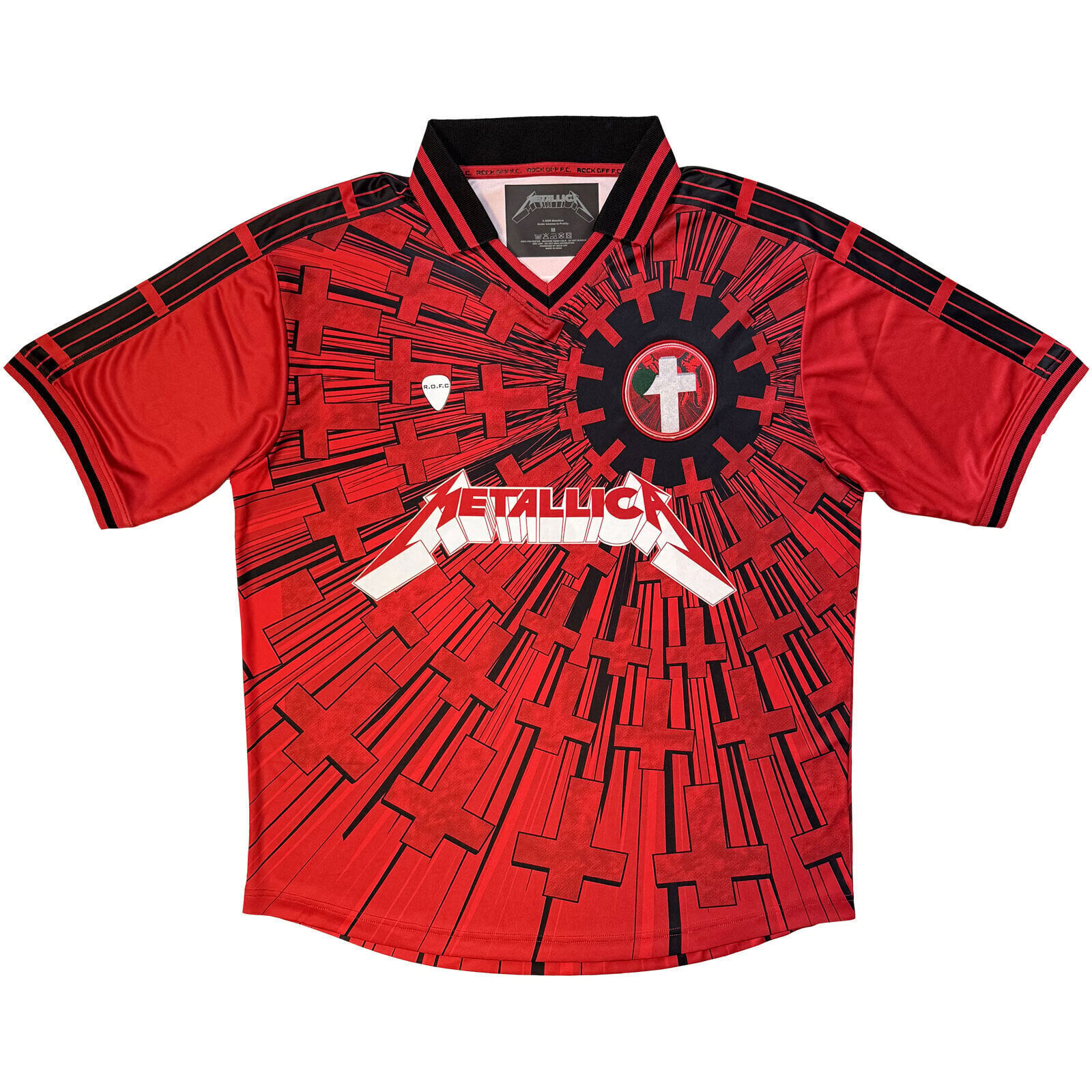 Tricou Metallica Master Of Puppets '86 (All Over Print) Red S Tricou