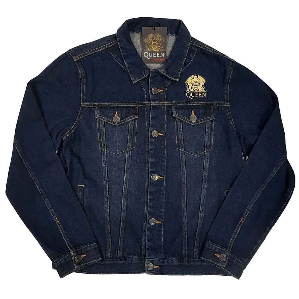 Jacket Queen Jacket Classic Crest (Back Print) Denim Blue S