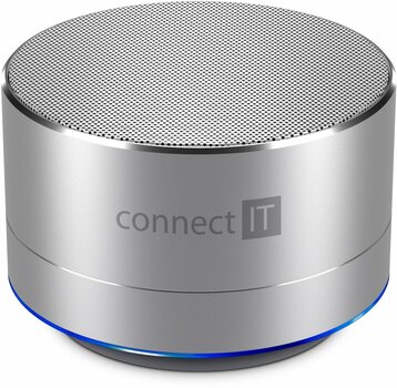 portable Speaker Connect IT Boom Box BS500SL Silver - 1