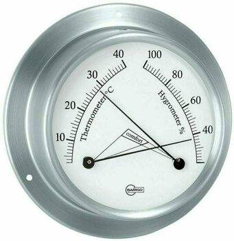 Merenkulun säämittarit, laivakello Barigo Sky Thermometer / Hygrometer - 1