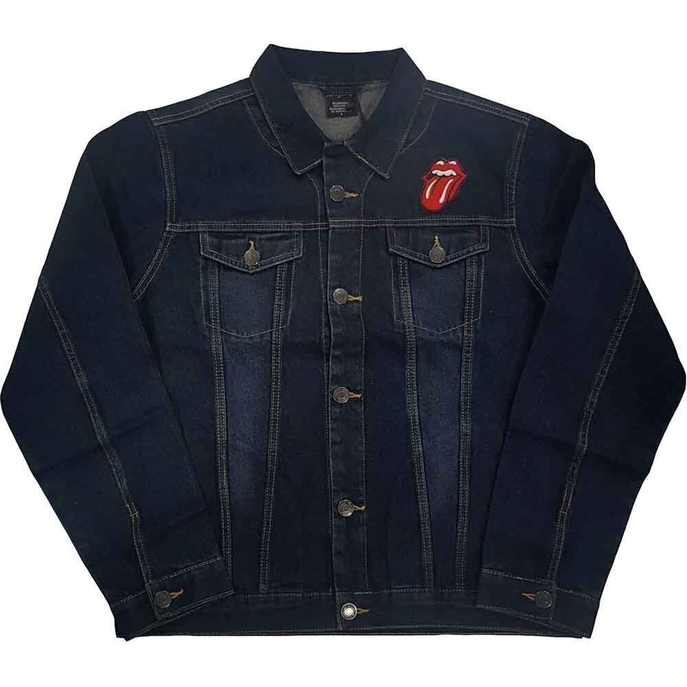 Jacket The Rolling Stones Jacket Classic Tongue (Back Print) Denim Blue S