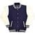 Chaqueta Notorious B.I.G. Chaqueta Crown (Back Print) Navy Blue & White M
