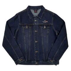 Jacket Pink Floyd Jacket Dark Side of the Moon Oval (Back Print) Denim Blue XL