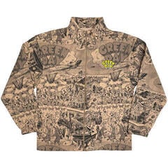 Chaqueta Green Day Dookie All Over Print (Back Print) Marrón