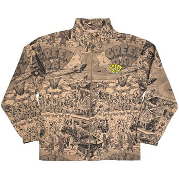 Chaqueta Green Day Chaqueta Dookie All Over Print (Back Print) Marrón 2XL - 1