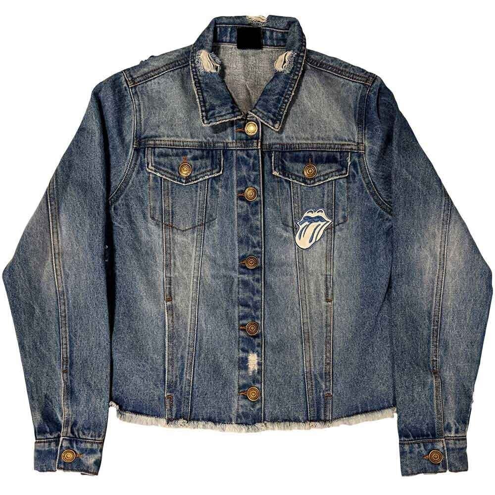 Chaqueta The Rolling Stones Chaqueta Script (Back Print) Light Denim Blue L