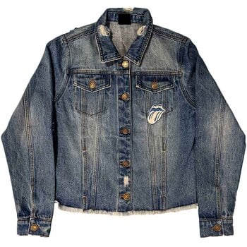Chaqueta The Rolling Stones Chaqueta Script (Back Print) Light Denim Blue L - 1