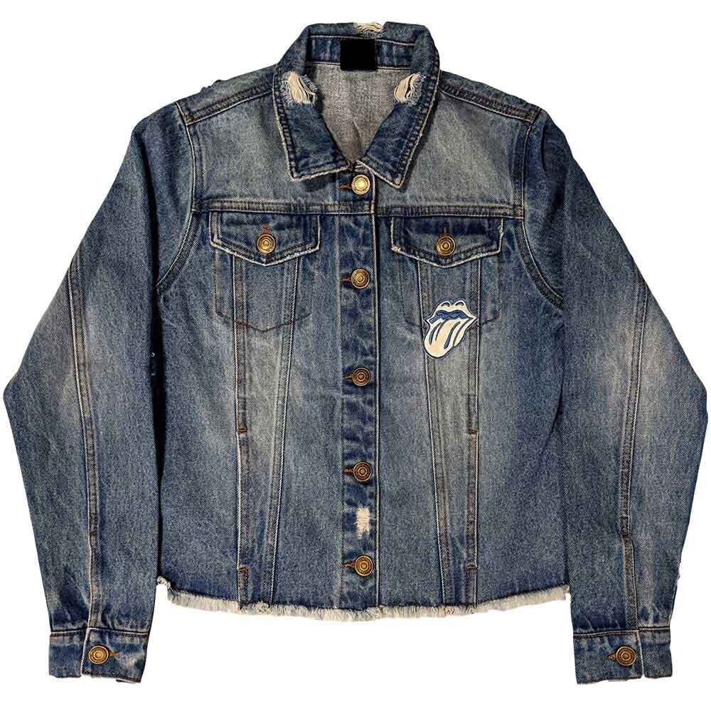 Chaqueta The Rolling Stones Chaqueta Script (Back Print) Light Denim Blue M