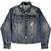 Jacket The Rolling Stones Jacket Script (Back Print) Light Denim Blue S