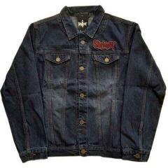 Jacket Slipknot Jacket Tribal Logo (Back Print) Denim Blue S