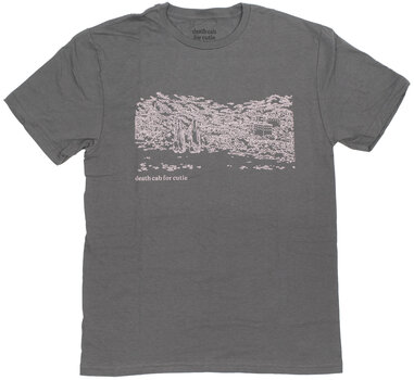 Tričko Death Cab For Cutie Acoustic Charcoal Grey M Tričko - 1