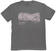 Tričko Death Cab For Cutie Acoustic Charcoal Grey M Tričko