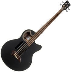Acoustic Bassguitar Warwick Alien Standard 4-String Solid Black Satin Acoustic Bassguitar