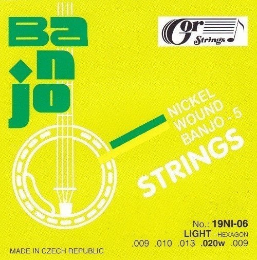 Cordas para banjo Gorstrings 19BNI-06
