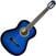 Polovičná klasická gitara pre dieťa Pasadena CG161 1/2 Blue Burst
