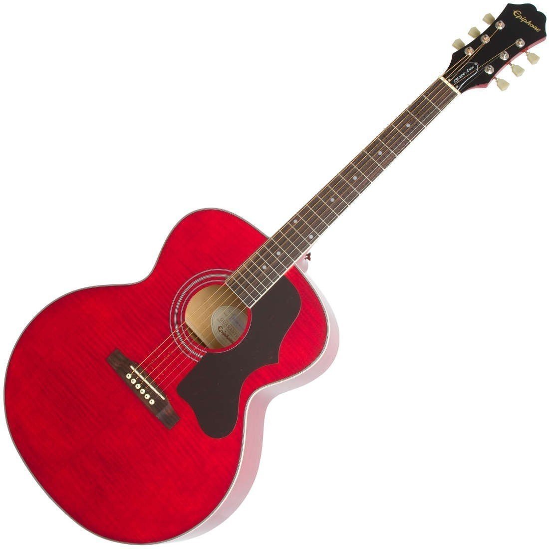 Jumbo akoestische gitaar Epiphone EJ-200 Artist Wine Red