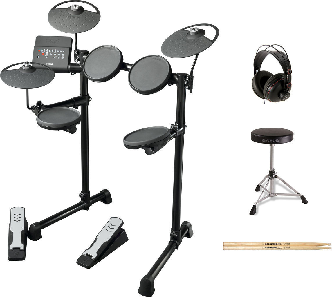 Setovi električnih bubnjeva Yamaha DTX 400K SET Black