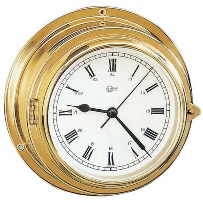 Scheepsklok, thermometer, barometer Barigo Yacht Quartz Clock
