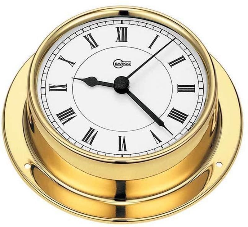 Zegar jachtowy Barigo Tempo Quartz Clock 70mm