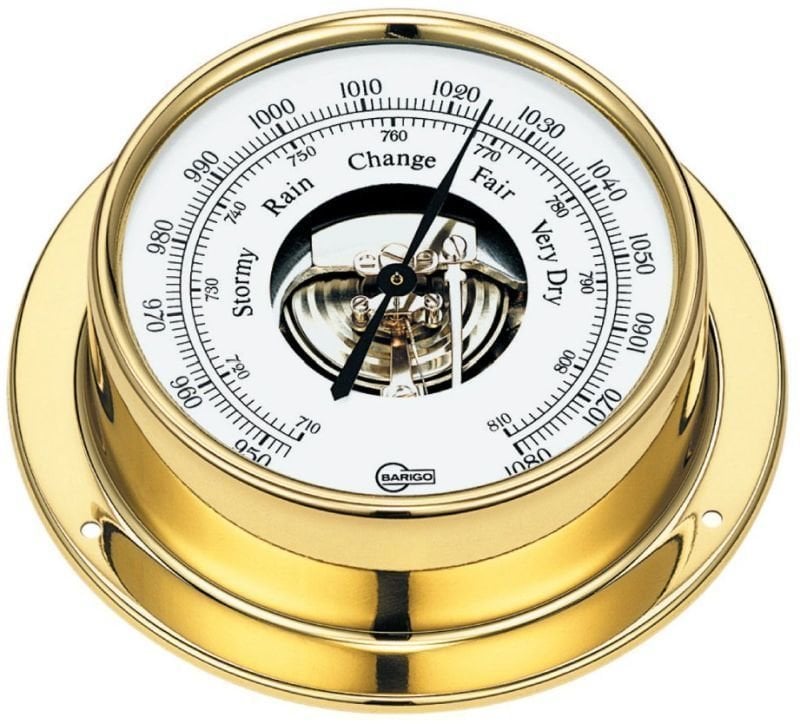Ναυτικά Μετεωρολογικά Όργανα, Ναυτικό Ρολόι Barigo Tempo Barometer 70mm