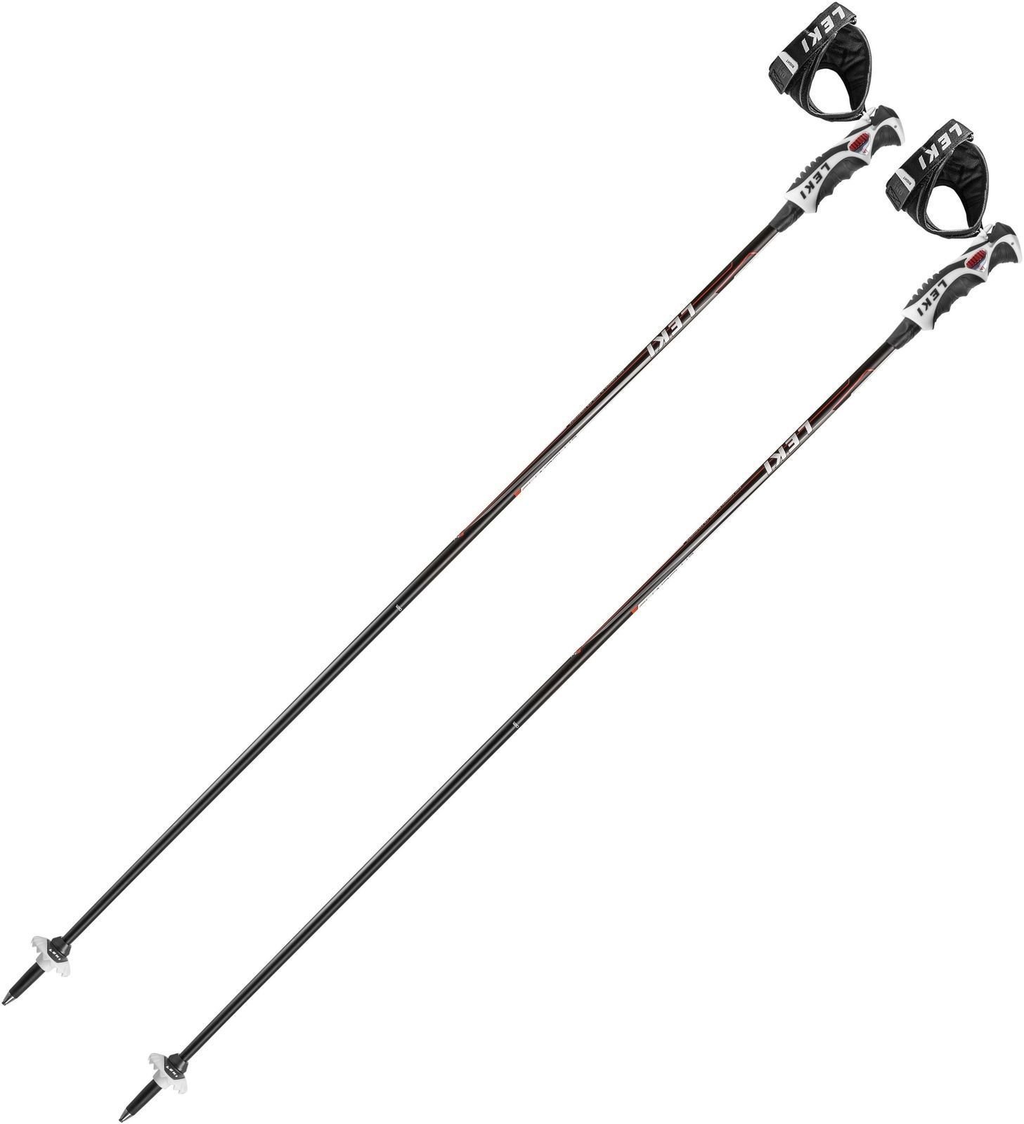 Skijaški štapovi Leki Carbon 14 S Black/Anthracit/White/Red 135 cm Skijaški štapovi