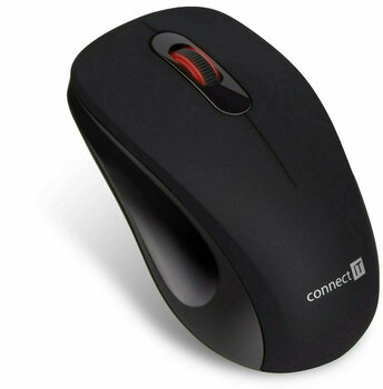 Muis Connect IT Mute Zwart Muis - 1