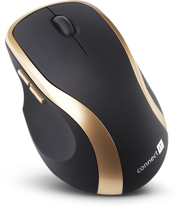Computer Mouse Connect IT WM2200 Gold