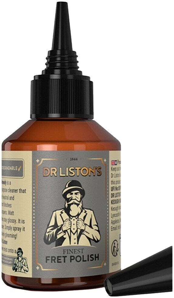 Produit de nettoyage et entretien pour guitares Dr. Liston's  Finest Fret Polish 50 ml