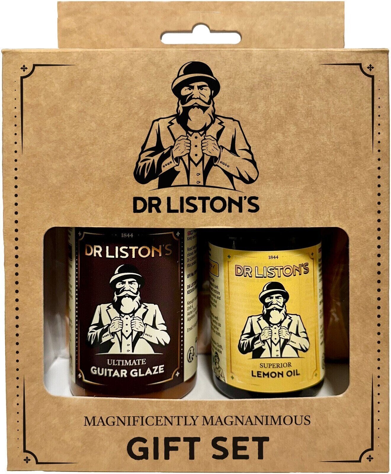Produit de nettoyage et entretien pour guitares Dr. Liston's  Gift Set
