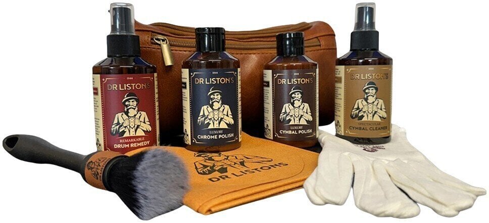 Nettoyage et produits d'entretien pour batterie Dr. Liston's  Ultimate Drum Cleaning Set Kit de nettoyage