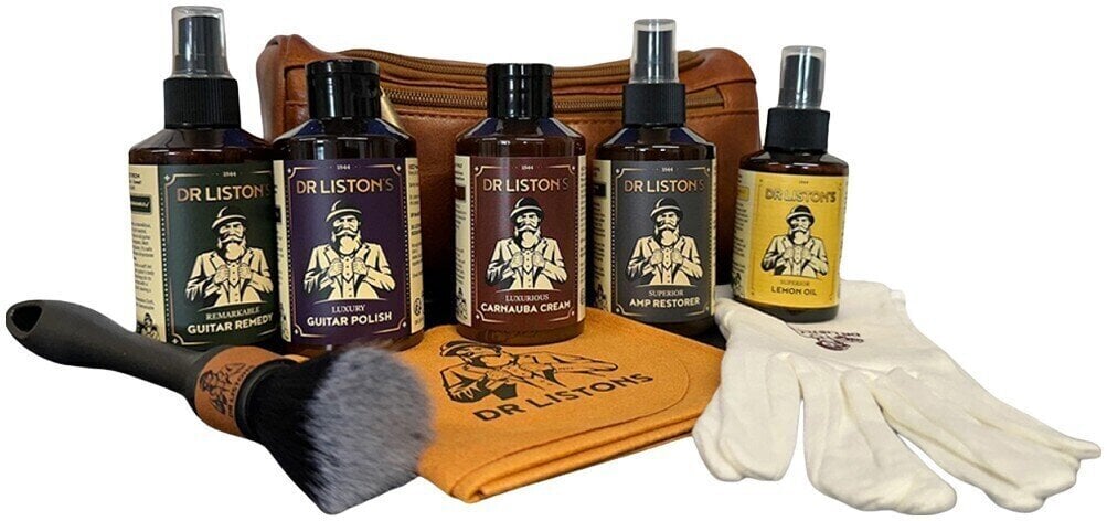 Produit de nettoyage et entretien pour guitares Dr. Liston's  Ultimate Guitar Cleaning Set