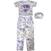 Pajamas The Beatles Heart & Drop T Logo Ladies Pajamas