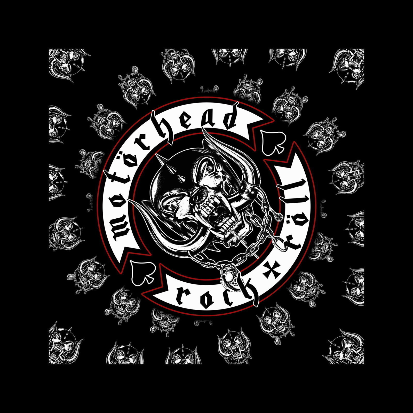 Skjerf Motörhead Skjerf Biker Black