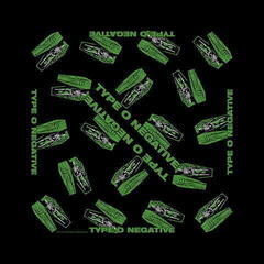 Scarf Type O Negative Scarf Coffins Black
