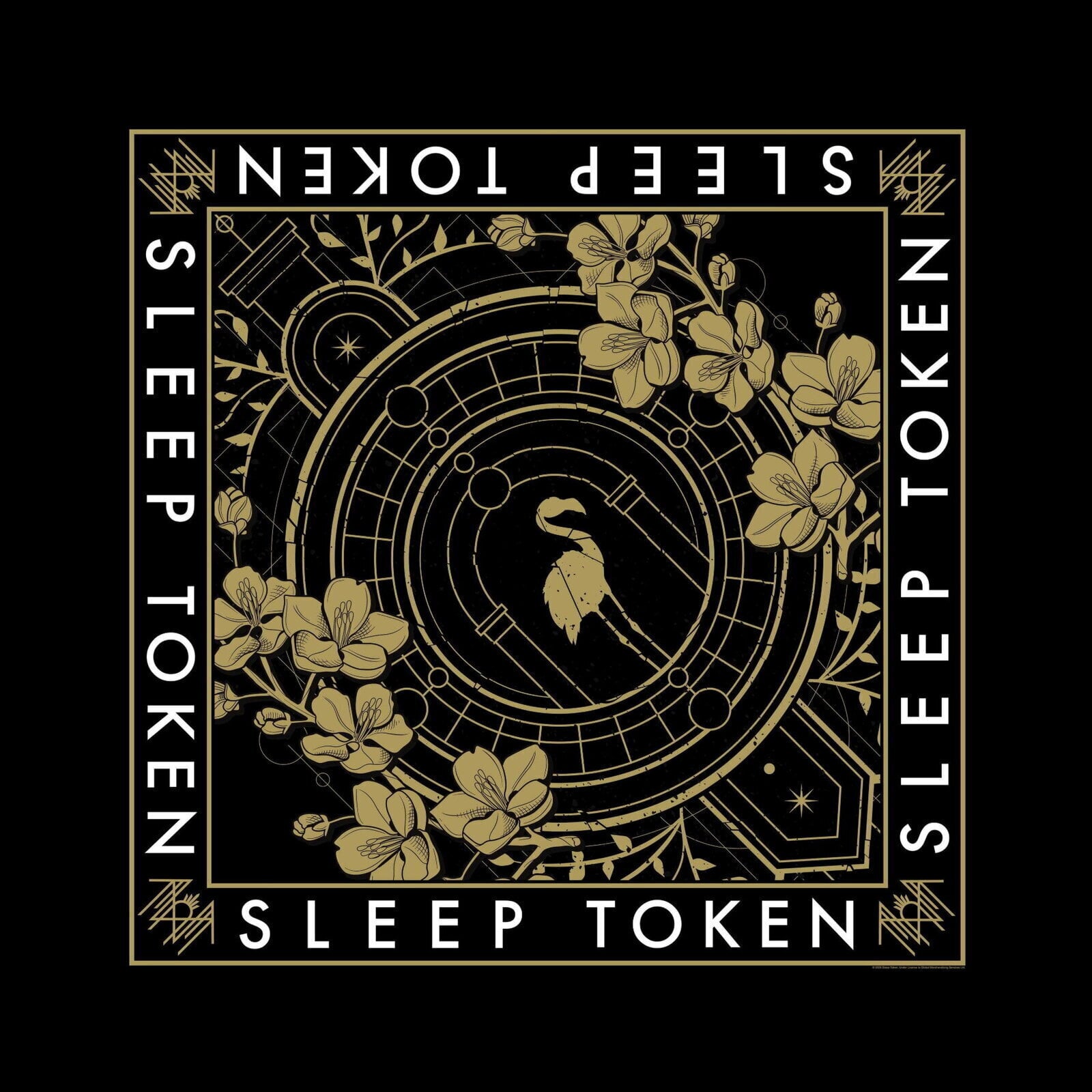 Šal Sleep Token Šal Even In Arcadia Crest Black